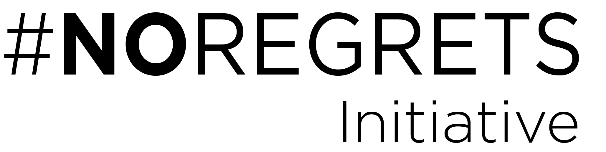 NoRegrets Initiative logo_black
